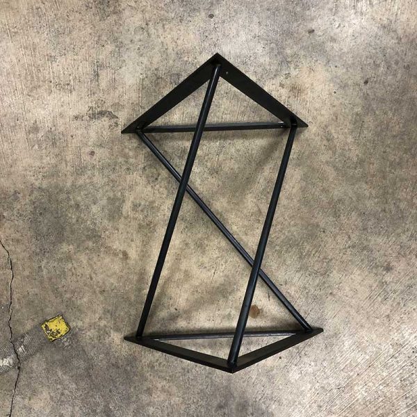 Triangular Twist Side Table Base - Image 2