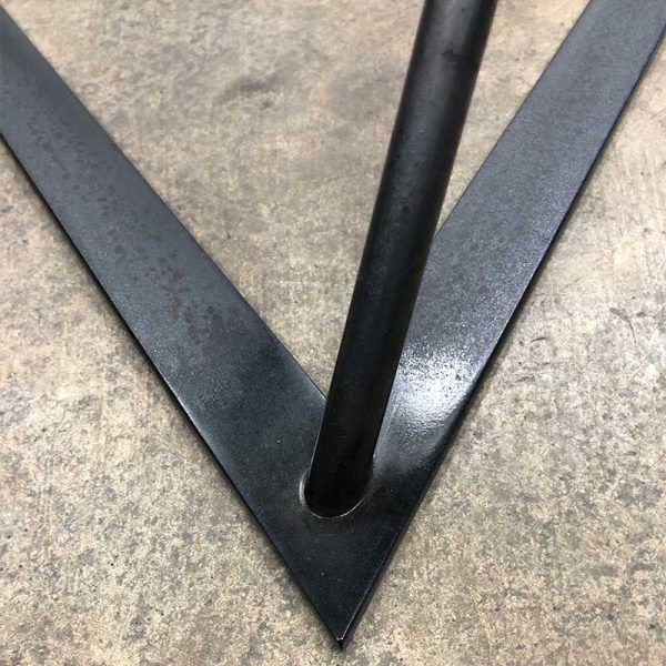 Triangular Twist Side Table Base - Image 3